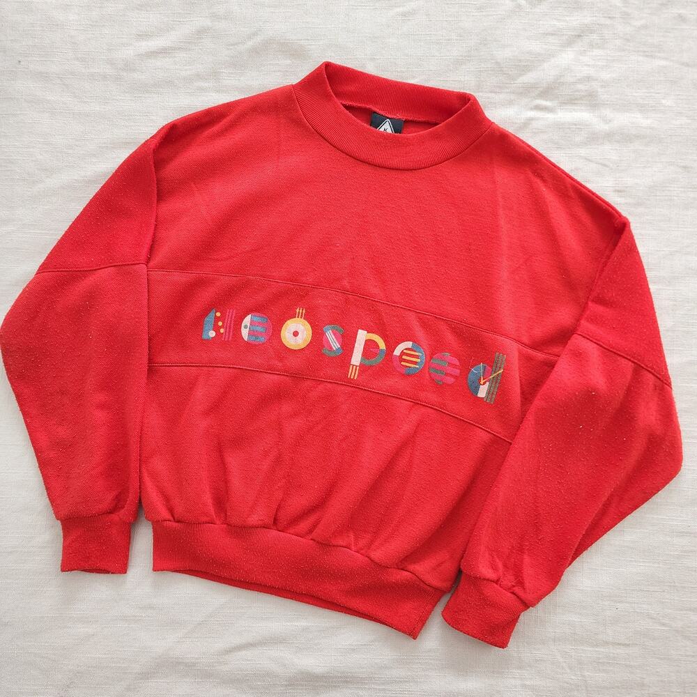 Vintage Neospeed Slouchy Crewneck kids 12